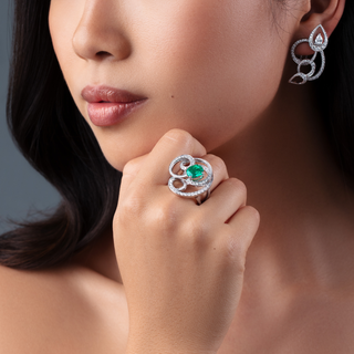 Boucles d'oreilles L'Envol | Diamant