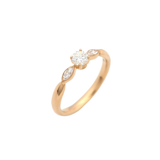 Bague Trilogie et Mille Grains d'Or